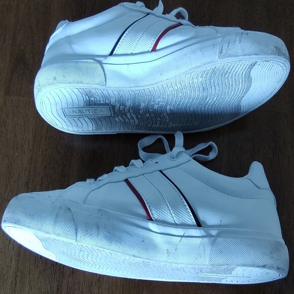 Nautica Capto white low-cut oxford shoes - Men's Size 10.5 - Picture 9 of 9